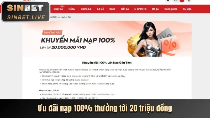 Tiền Thưởng Chào Mừng 777win